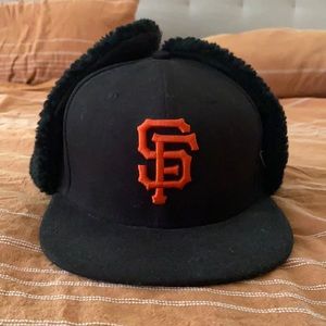 SF Giants New Era Fitted 7 1/2 - Dog Ear